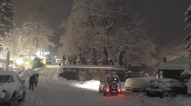 Νέο κύμα κακοκαιρίας με χιόνια σε Ηπειρο και Μακεδονία