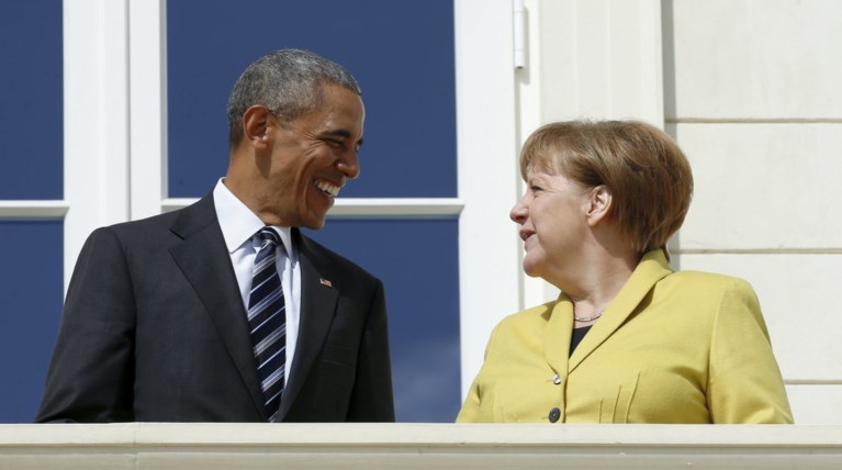 Στη Μέρκελ το τελευταίο επίσημο τηλεφώνημα του Μπαράκ Ομπάμα