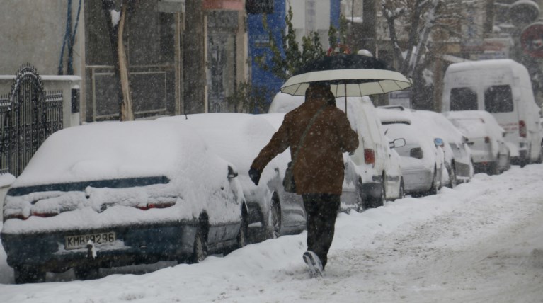 Τσουχτερό κρύο και χιόνια την Πέμπτη-Η πρόγνωση της ΕΜΥ