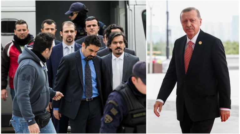 Οργισμένη αντίδραση της Άγκυρας για τη μη έκδοση των οκτώ