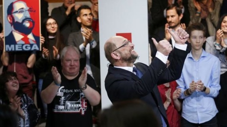 Ομόφωνα το SPD προτείνει τον Μ.Σούλτς ως αντίπαλο της Μέρκελ