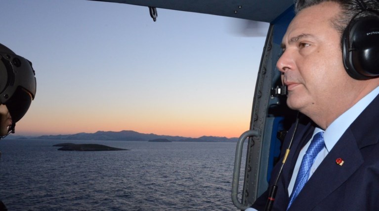 Τουρκικές παραβιάσεις μετά την παρουσία Καμμένου στα Ίμια