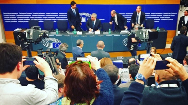 Μετά την Ιβάνκα, ο Τριντό γοήτευσε και το Ευρωκοινοβούλιο [Εικόνες]