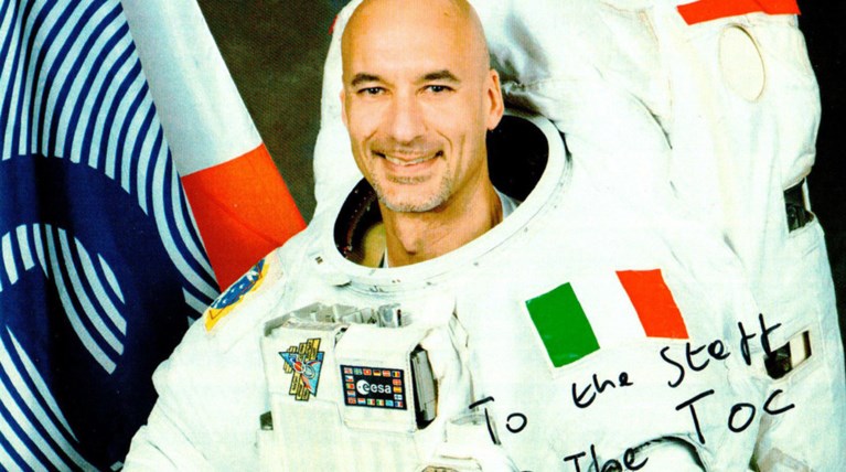 Λούκα Παρμιτάνο: Ο αστροναύτης που λατρεύει τον Οδυσσέα στο TheTOC