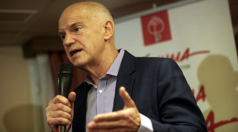 Παπανδρέου: Παράδειγμα η μαζική συμμετοχή των Ολλανδών στις εκλογές