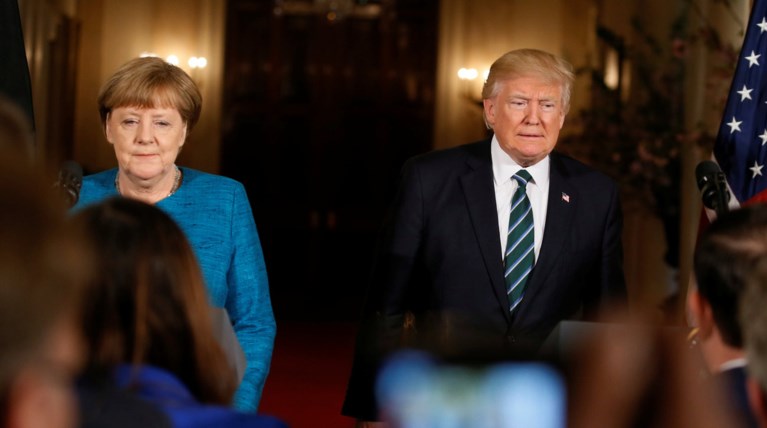 Σήμερα η «επίσημη πρώτη» Μέρκελ-Τραμπ στον Λευκό Οίκο