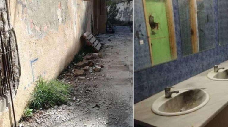 Σχολικό συγκρότημα ντροπή - Και όμως εδώ κάνουν μάθημα (Φωτό)