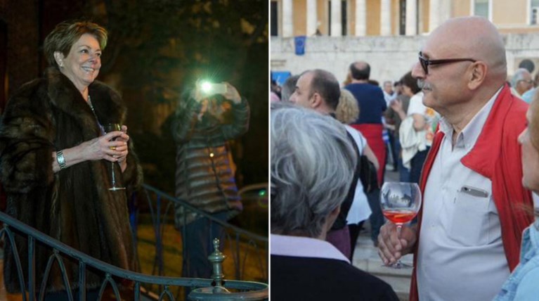 Βρέθηκε η... διάδοχος του διαδηλωτή με το κολωνάτο ποτήρι στο Σύνταγμα