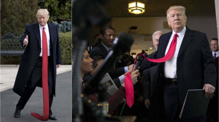 To Twitter σε μεγάλα κέφια: «Αγάπη μου μεγένθυνα τις γραβάτες του Τραμπ»