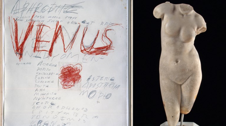 Ο Cy Twombly και η ελληνική αρχαιότητα στο μουσείο Κυκλαδικής Τέχνης