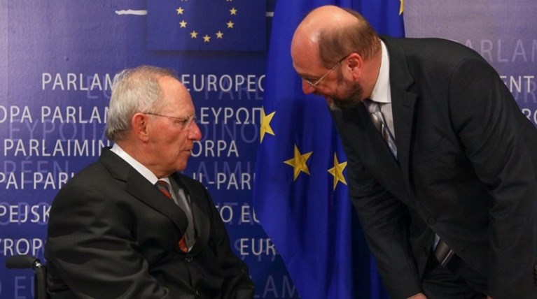 Σόιμπλε σε Σουλτς για Ελλάδα: Καλώς ήρθες στο κλαμπ!