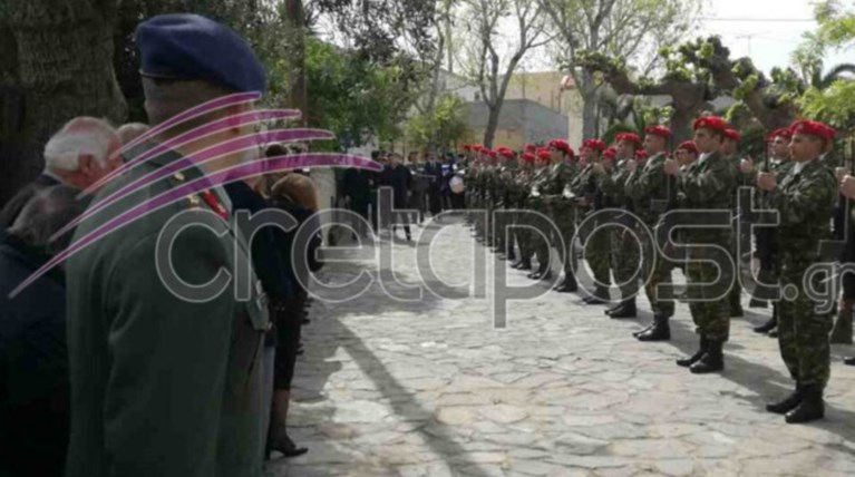 Η μαντινάδα "αντίο" στον άτυχο υποστράτηγο Τζανιδάκη