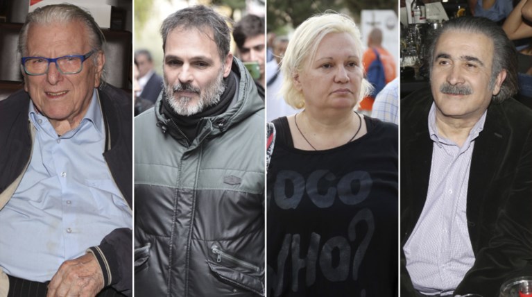 Βουτσάς,Γαρδέλης,Φίνου, Λαζόπουλος:Αποχαιρετούν τον Ψάλτη οι αγαπημένοι του