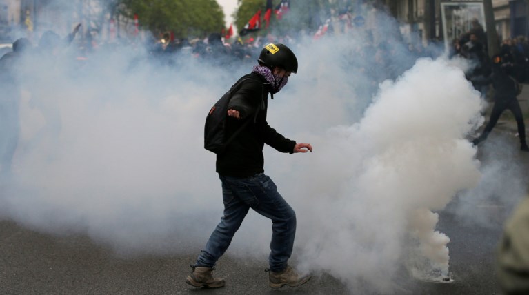 Επεισόδια στο Παρίσι, συγκρούσεις αναρχικών με την αστυνομία