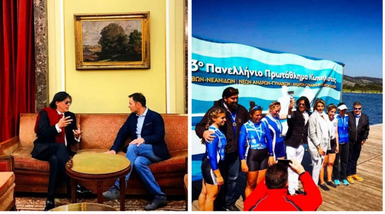 Ο διεθνής Μαραθώνιος του Ψινάκη: Βελιγράδι- Μαραθώνας και στο βάθος Κίνα