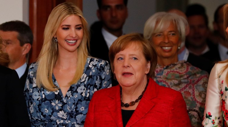 Ιβάνκα-Μέρκελ: Δύο άγνωστες που έγιναν... φίλες