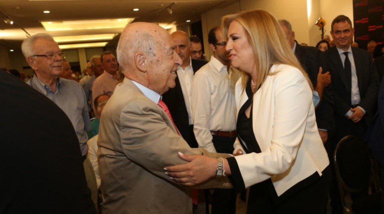 Αιφνίδια συνάντηση Φώφης - Σημίτη στον απόηχο του «εμφυλίου»