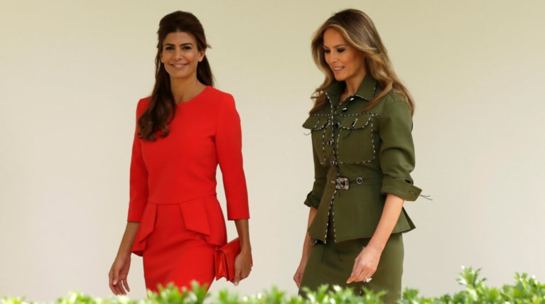 Μελάνια και Τζουλιάνα: Δύο Πρώτες Κυρίες στον Λευκό Οίκο [ΕΙΚΟΝΕΣ]