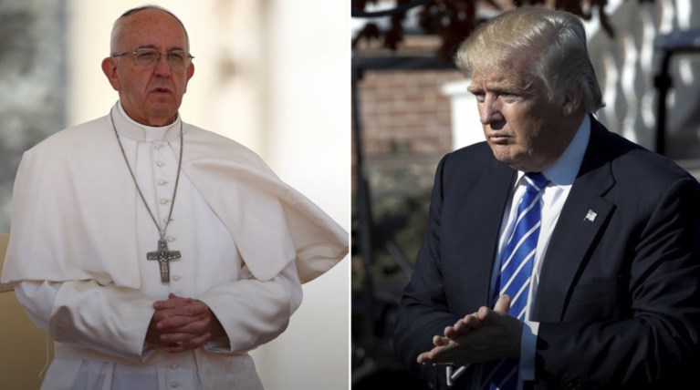 Ο πάπας Φραγκίσκος θα υποδεχθεί τον αμερικανό πρόεδρο Τραμπ