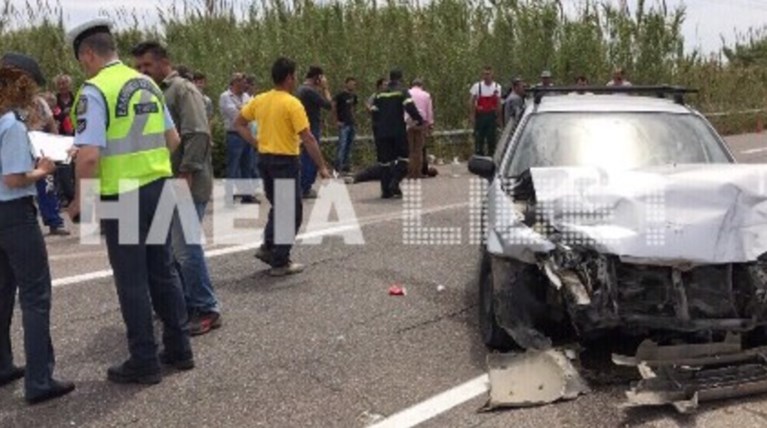 Σοβαρό τροχαίο με μια νεκρή και πέντε τραυματίες στην Ηλεία