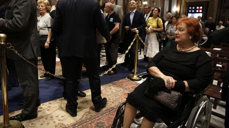 Το τελευταίο «αντίο» της Μαριέττας Γιαννάκου στον Κωνσταντίνο Μητσοτάκη