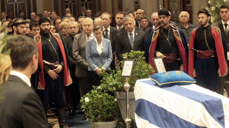 Η εξόδιος ακολουθία του Κωνσταντίνου Μητσοτάκη και οι επικήδειοι [live]