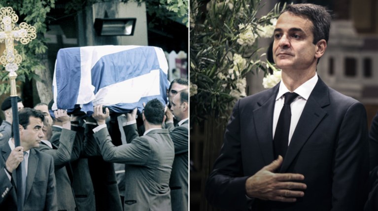 Τελευταίο «αντίο» στον Κων. Μητσοτάκη με λαϊκό προσκύνημα