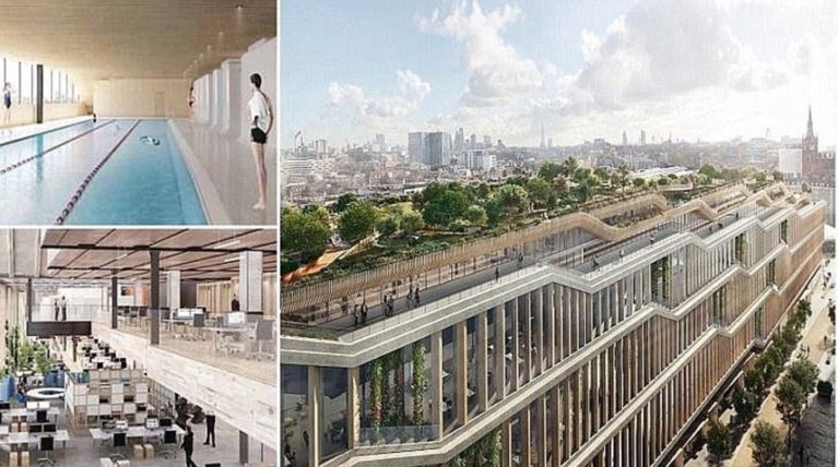 Τα νέα γραφεία της Google στο Λονδίνο θα είναι βγαλμένα από το μέλλον