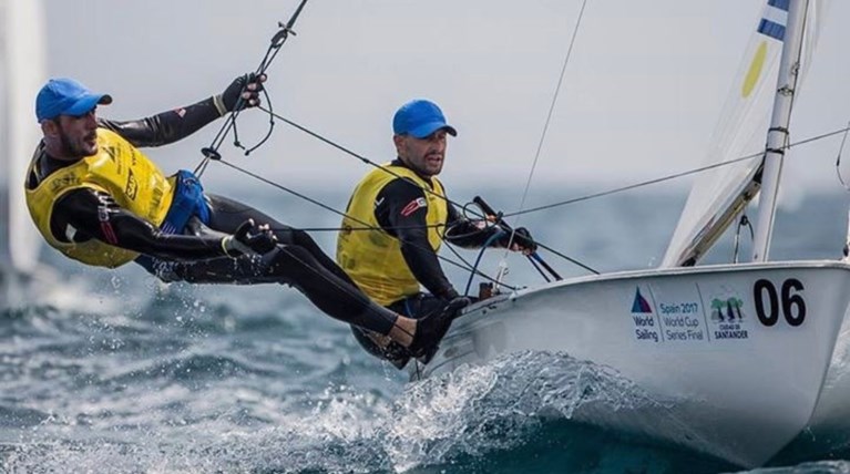 Χρυσό μετάλλιο στο Παγκόσμιο Ιστιοπλοϊας κατέκτησαν οι Μάντης - Καγιαλής