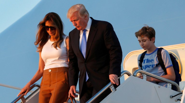 Μετακομίζουν στον Λευκό Οίκο Μελάνια και Μπάρον