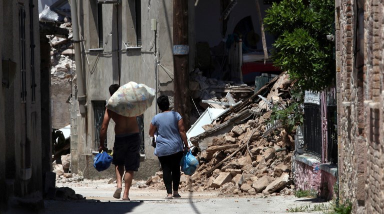 «Κόκκινα» 690 σπίτια στις σεισμόπληκτες περιοχές της Λέσβου