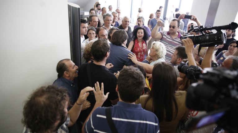 Επεισοδιακός πλειστηριασμός πρώτης κατοικίας στην Αθήνα