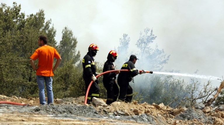 Κεφαλονιά: Σε εξέλιξη μεγάλη φωτιά στην περιοχή Αγία Ειρήνη