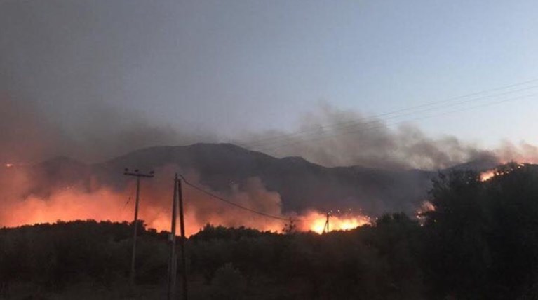 Φωτιά Ηλεία-Αντιπεριφερειάρχης: «Είμαστε μία ανάσα από την Αρχαία Ολυμπία»