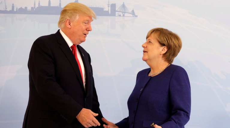 Η Μέρκελ και το "πολιτικό" τρίγωνο Τραμπ-Πούτιν-Ερντογάν