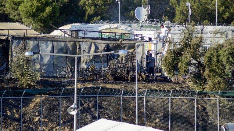Μεγάλες καταστροφές στο κέντρο της Μόριας