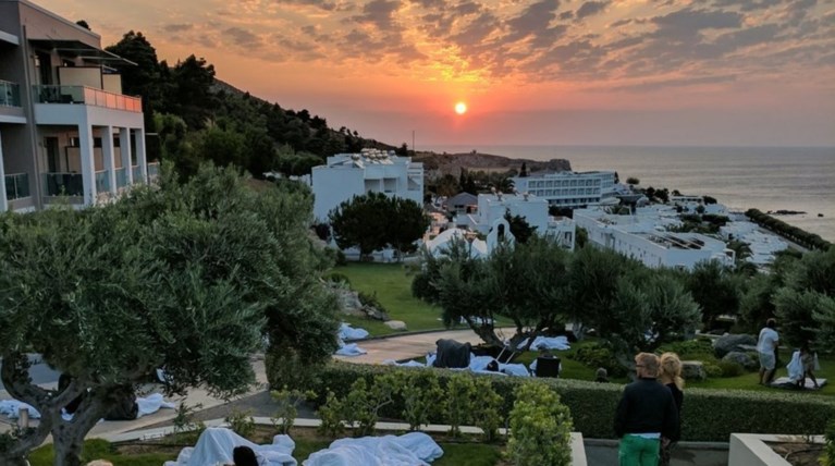 Κως: Η ομορφιά και η καταστροφή σε μια συγκλονιστική εικόνα