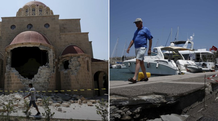 Η Κως μετράει τις πληγές της μετά το φονικό σεισμό των 6,6 R