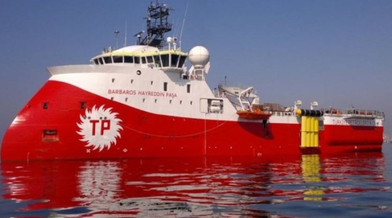 Το Barbaros παρενόχλησε ψαράδες ανοιχτά της Πάφου