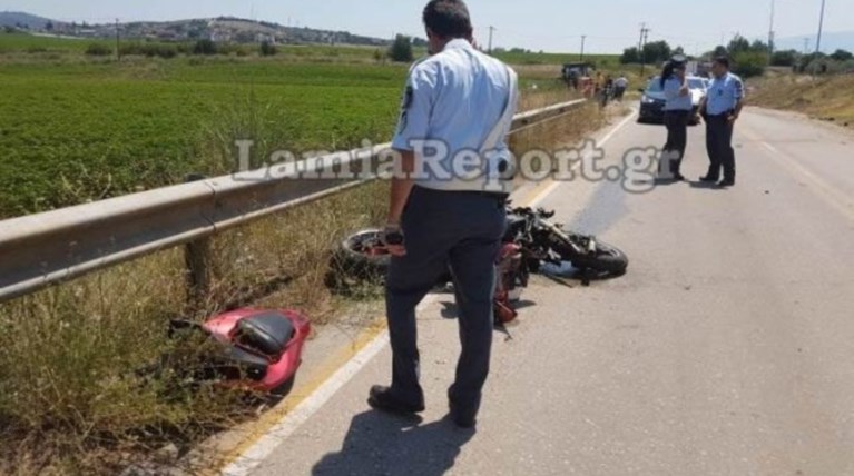 Λαμία: Τραγικό παιχνίδι της μοίρας πίσω από τροχαίο με μηχανή