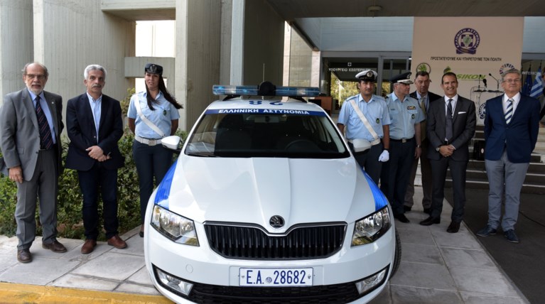 Το πρώτο «πράσινο» περιπολικό της απέκτησε η ΕΛ. ΑΣ φωτό