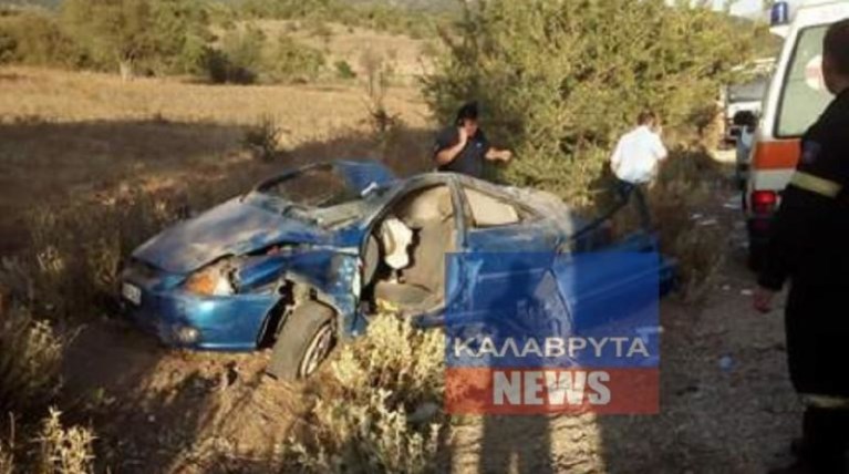 Τροχαίο με δυο νεκρούς στην εθνική Πατρών - Τρίπολης