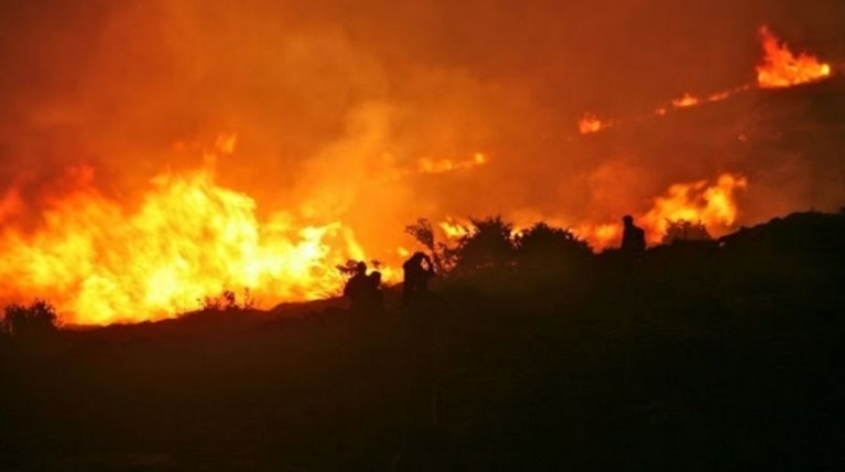 Πύρινα μέτωπα σε Θεσσαλονίκη, Σέρρες και Δράμα (ΦΩΤΟ&ΒΙΝΤΕΟ)