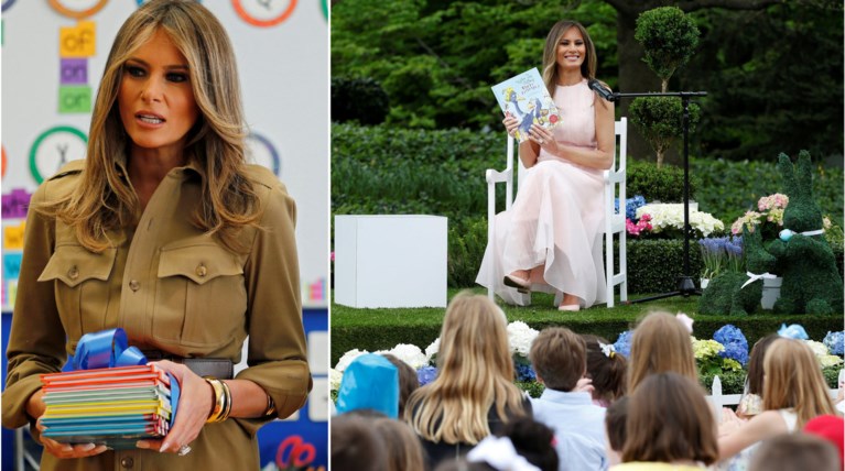 Η Μελάνια Τραμπ «έφαγε χαστούκι» για τα βιβλία που έστειλε δώρο σε σχολείο