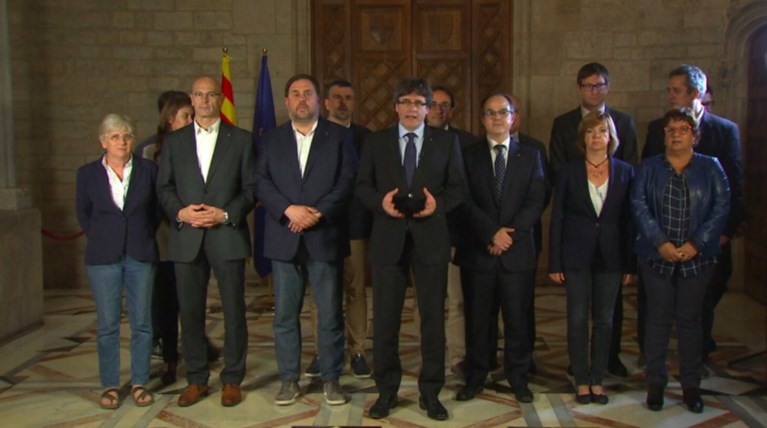 Καταλονία: Ανοιχτό το ενδεχόμενο να κηρύξουμε μονομερώς ανεξαρτησία