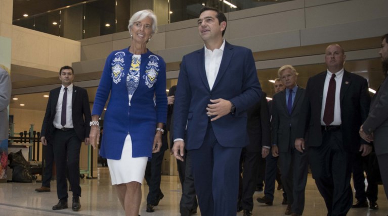 Tσίπρας-Λαγκάρντ: Εφαρμογή του προγράμματος και μετά το χρέος