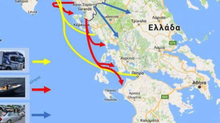 Ο χάρτης των ναρκωτικών στην Ελλάδα: Οι διαδρομές & οι σπείρες