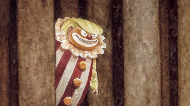 O Τραμπ ως «Αυτό»: Το συγκλονιστικό εξώφυλλο του New Yorker