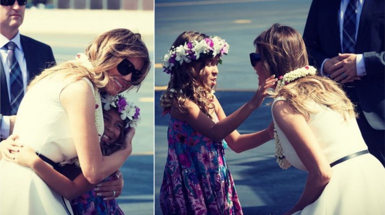 Aloha: Στη Χαβάη η Μελάνια Τραμπ - οι γόβες που απογείωσαν την εμφάνισή της