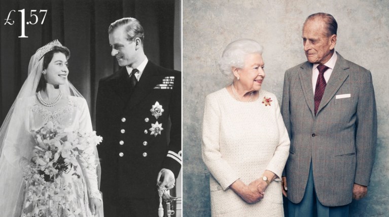 Τότε και τώρα: Η Ελισάβετ γιορτάζει 70 χρόνια γάμου και σπάει κάθε ρεκόρ
